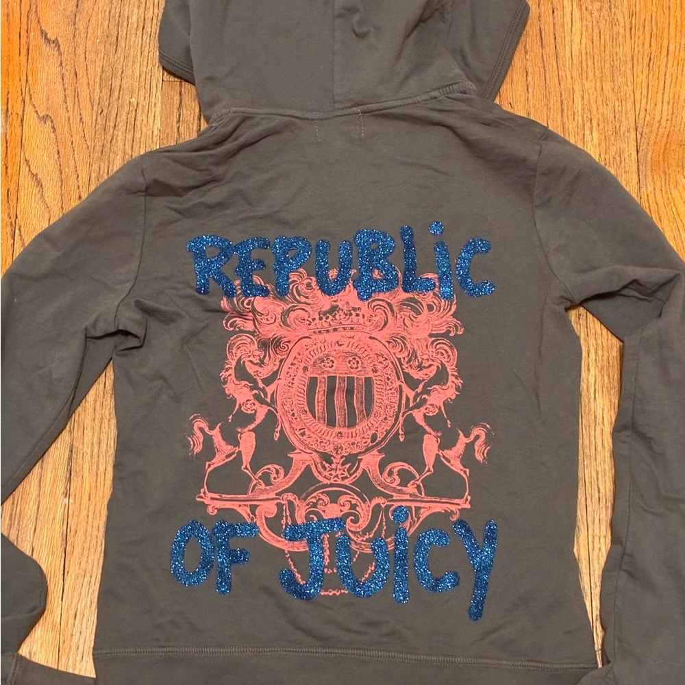 Juicy Couture Charcoal Gray Apparel jacket. NEW